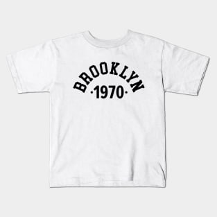 Brooklyn Chronicles: Celebrating Your Birth Year 1970 Kids T-Shirt